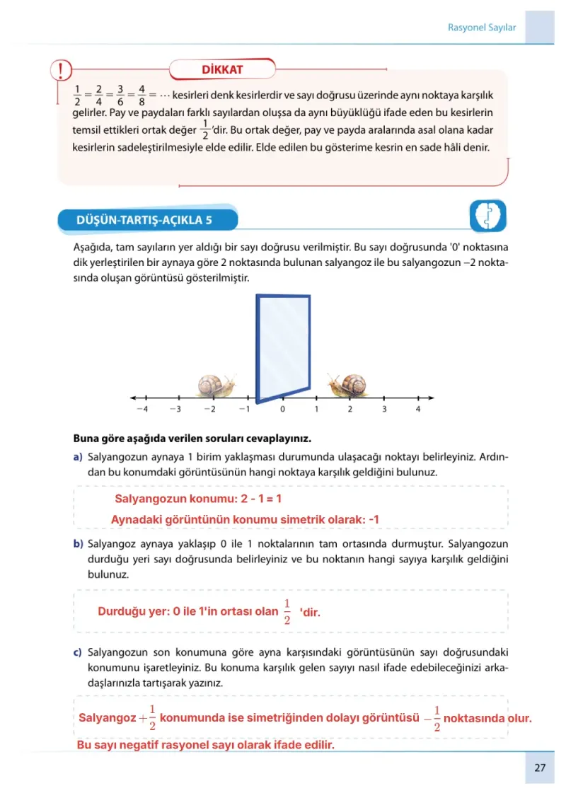 7. Sınıf Matematik Ders Kitabı Cevapları Meb Yayınları 1. Kitap Sayfa 27 Çözüm Görseli