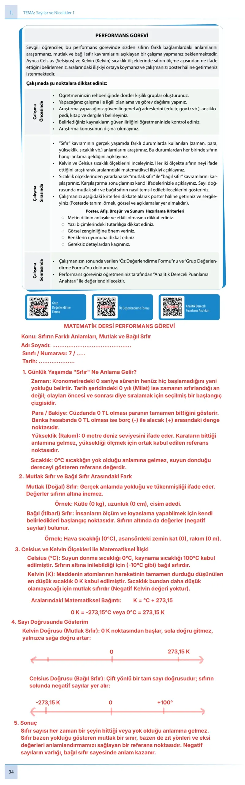 7. Sınıf Matematik Ders Kitabı Cevapları Meb Yayınları 1. Kitap Sayfa 34 Çözüm Görseli