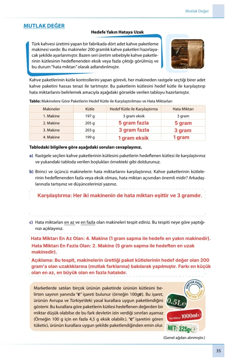 7. Sınıf Matematik Ders Kitabı Cevapları Meb Yayınları 1. Kitap Sayfa 35 Çözüm Görseli