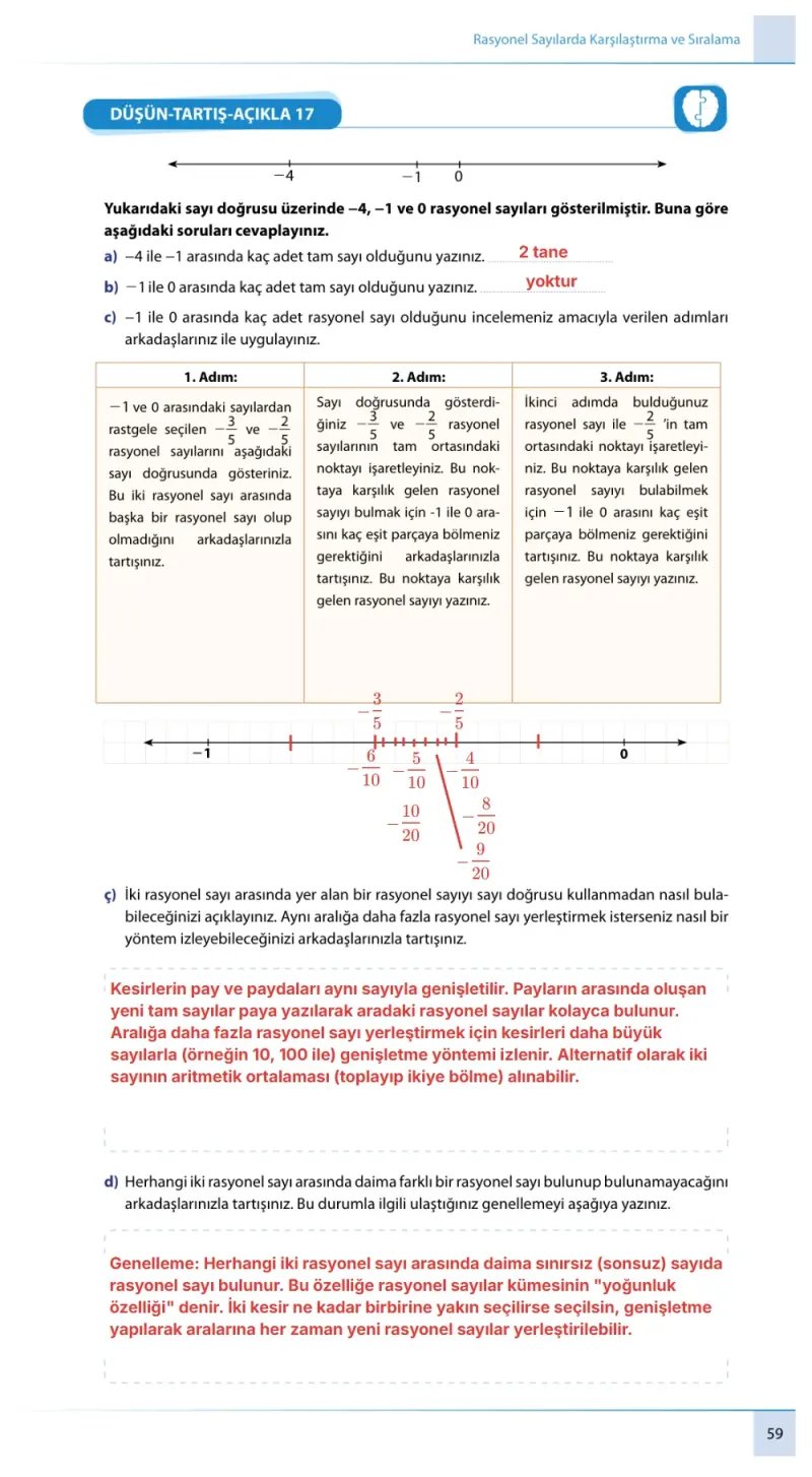 7. Sınıf Matematik Ders Kitabı Cevapları Meb Yayınları 1. Kitap Sayfa 59 Çözüm Görseli