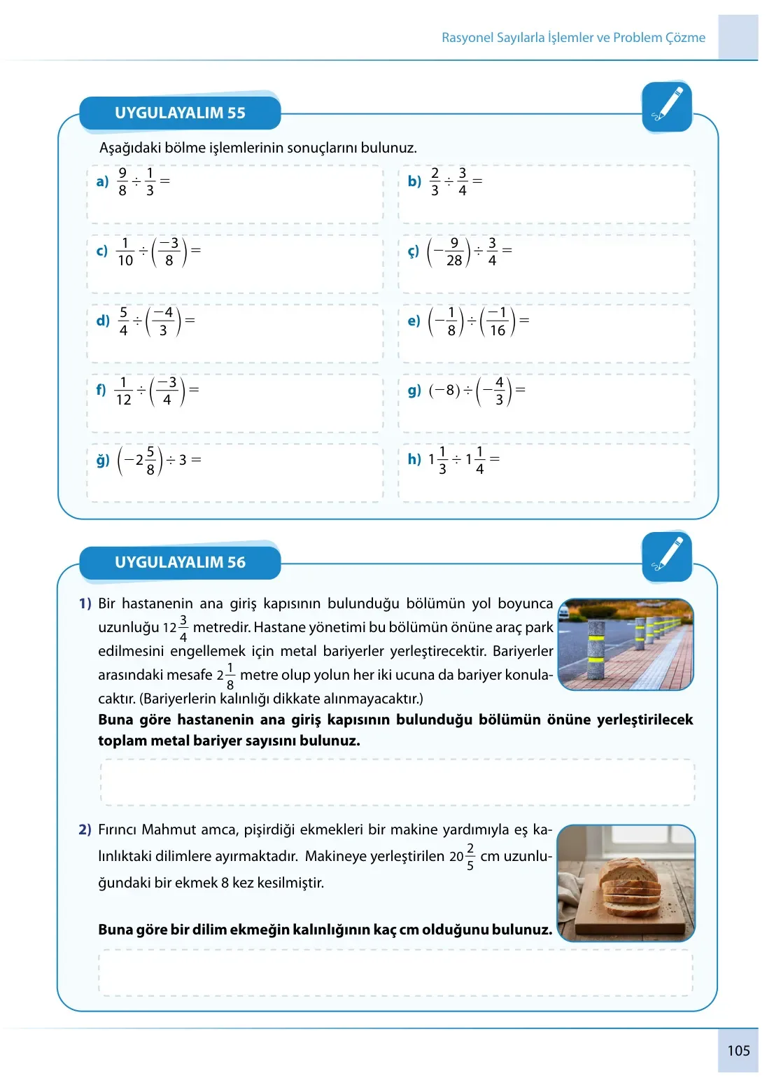 7. Sınıf Matematik Ders Kitabı Cevapları Meb Yayınları 1. Kitap Sayfa 105