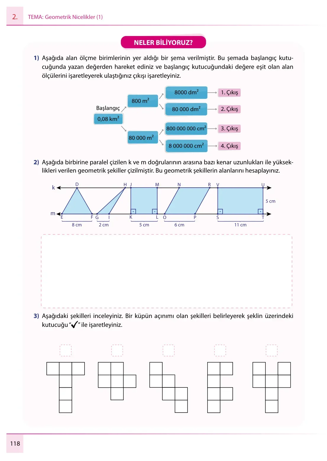 7. Sınıf Matematik Ders Kitabı Cevapları Meb Yayınları 1. Kitap Sayfa 118