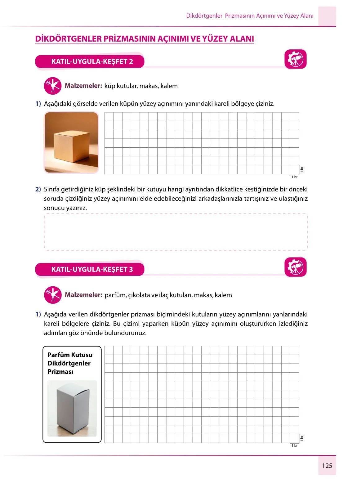 7. Sınıf Matematik Ders Kitabı Cevapları Meb Yayınları 1. Kitap Sayfa 125