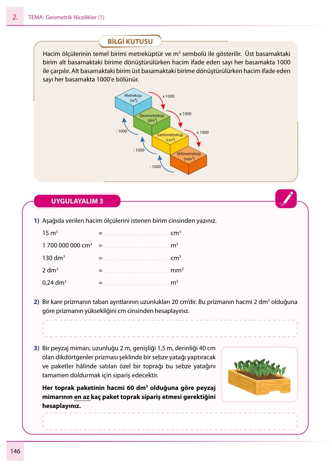 7. Sınıf Matematik Ders Kitabı Cevapları Meb Yayınları 1. Kitap Sayfa 146