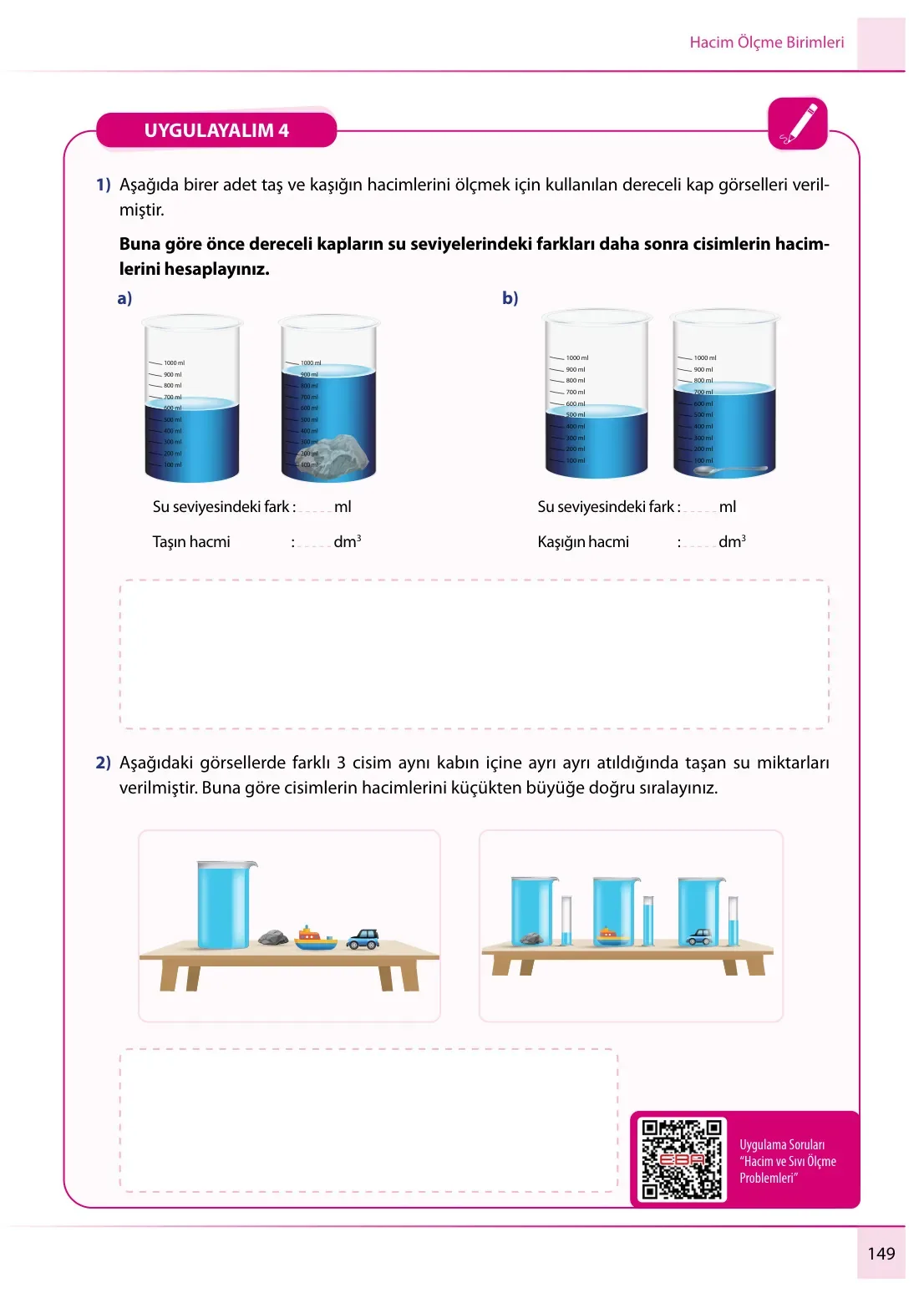 7. Sınıf Matematik Ders Kitabı Cevapları Meb Yayınları 1. Kitap Sayfa 149