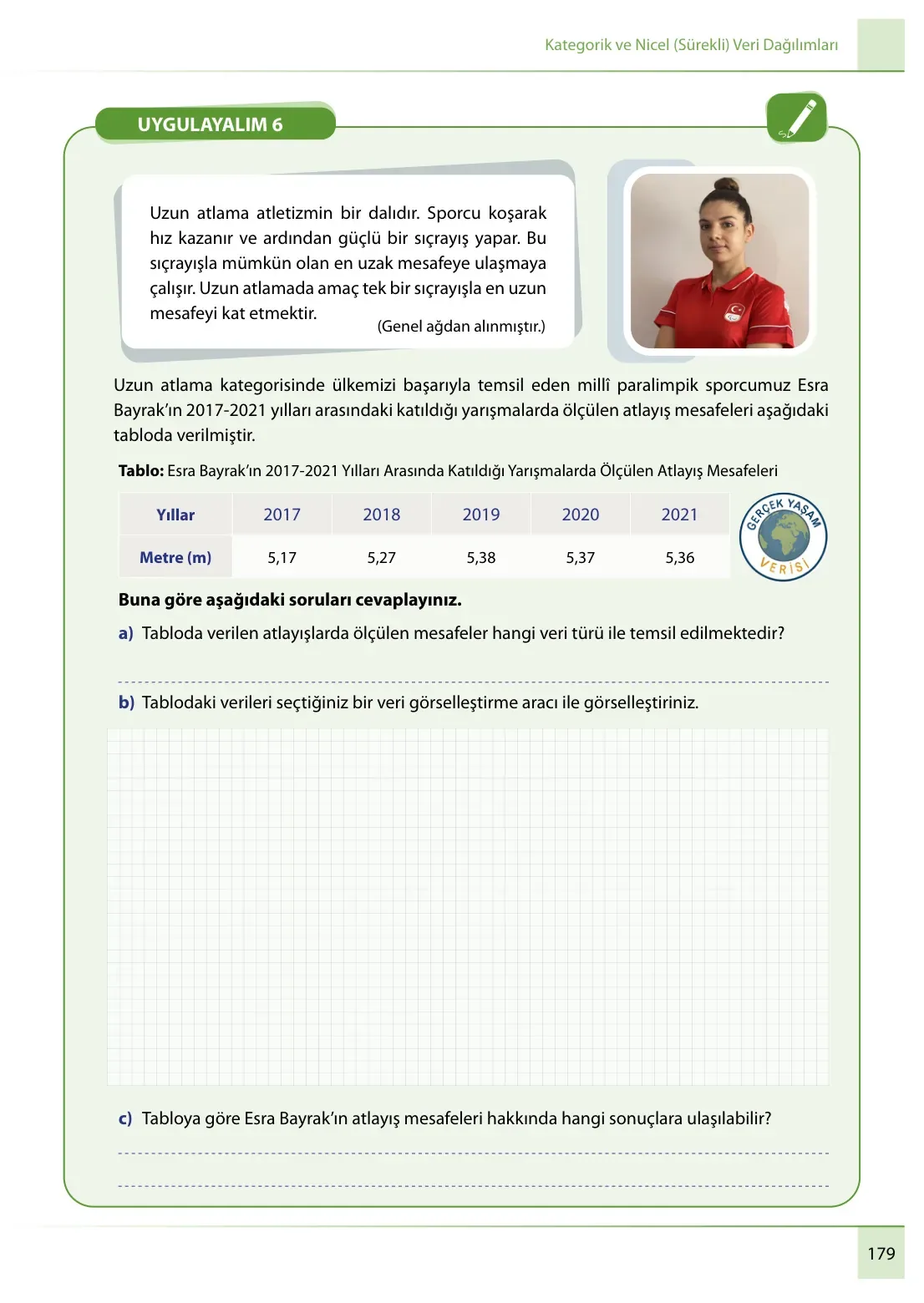 7. Sınıf Matematik Ders Kitabı Cevapları Meb Yayınları 1. Kitap Sayfa 179