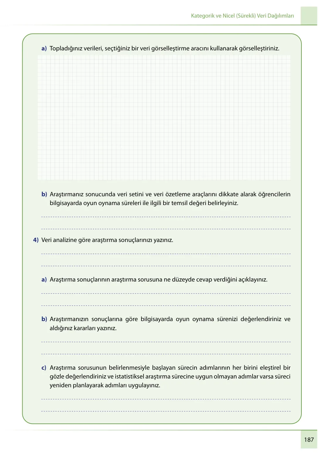 7. Sınıf Matematik Ders Kitabı Cevapları Meb Yayınları 1. Kitap Sayfa 187
