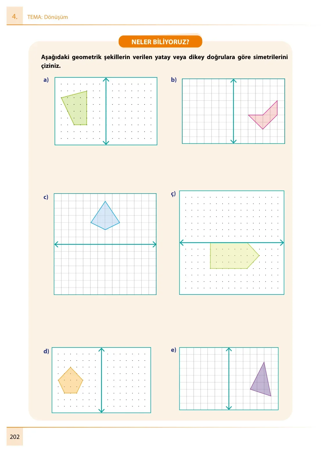 7. Sınıf Matematik Ders Kitabı Cevapları Meb Yayınları 1. Kitap Sayfa 202