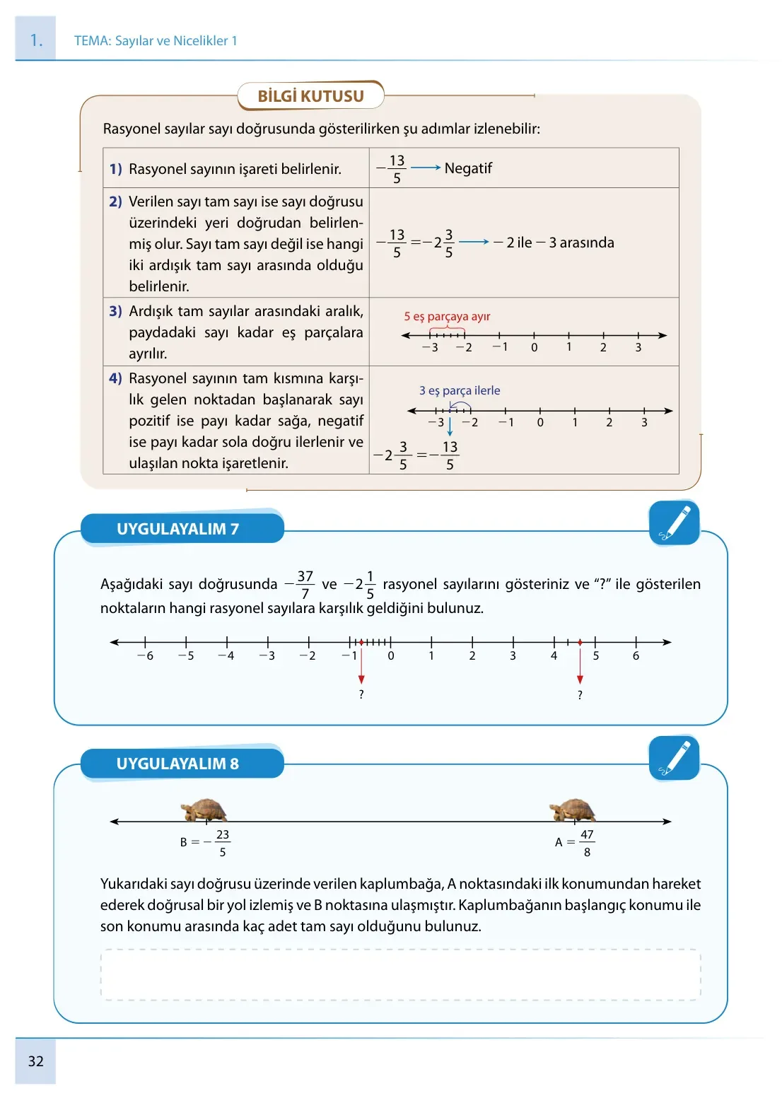 7. Sınıf Matematik Ders Kitabı Cevapları Meb Yayınları 1. Kitap Sayfa 32