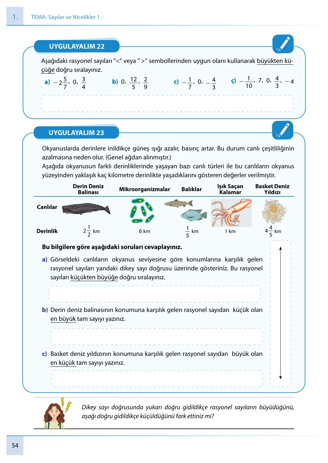 7. Sınıf Matematik Ders Kitabı Cevapları Meb Yayınları 1. Kitap Sayfa 54