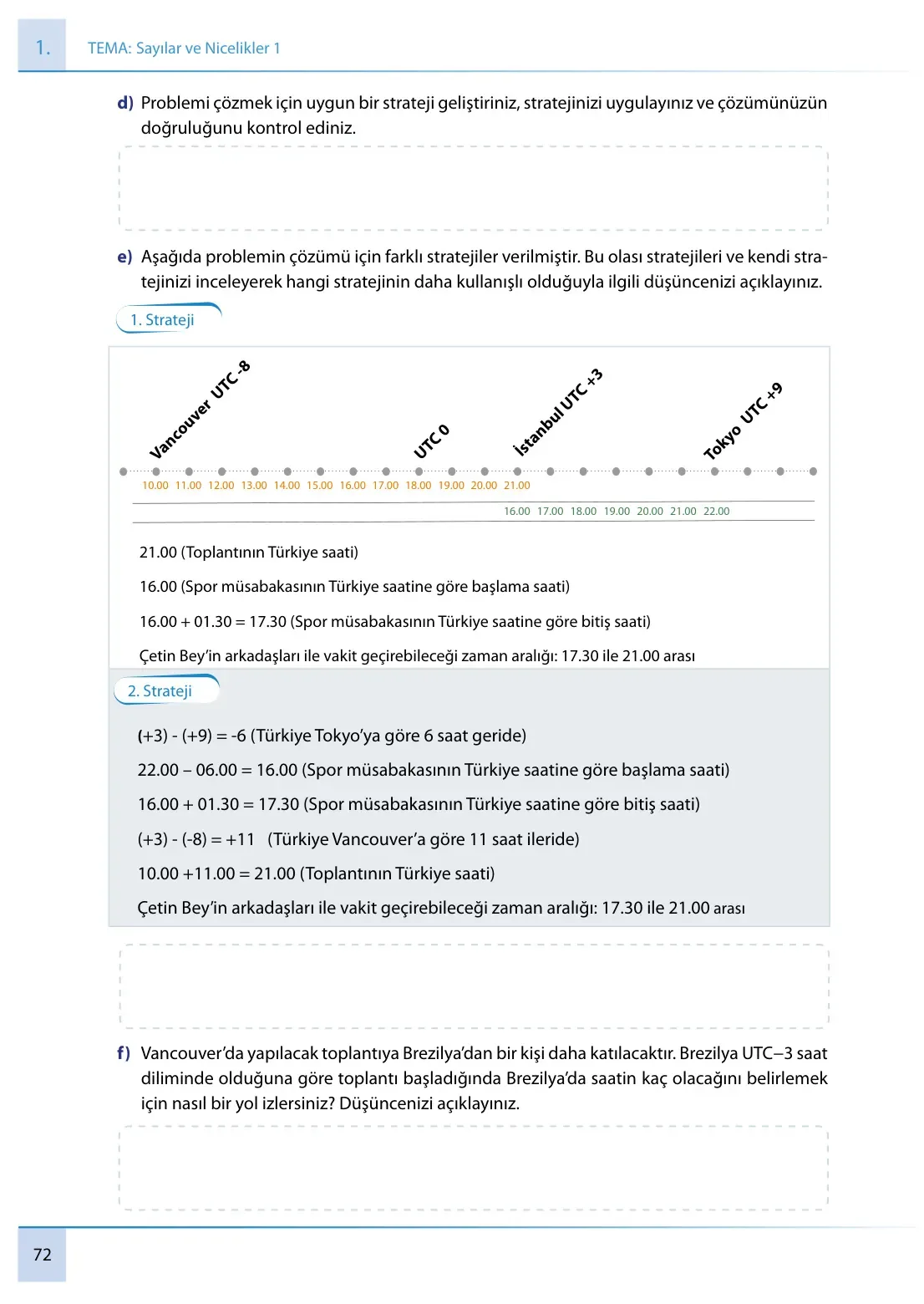 7. Sınıf Matematik Ders Kitabı Cevapları Meb Yayınları 1. Kitap Sayfa 72