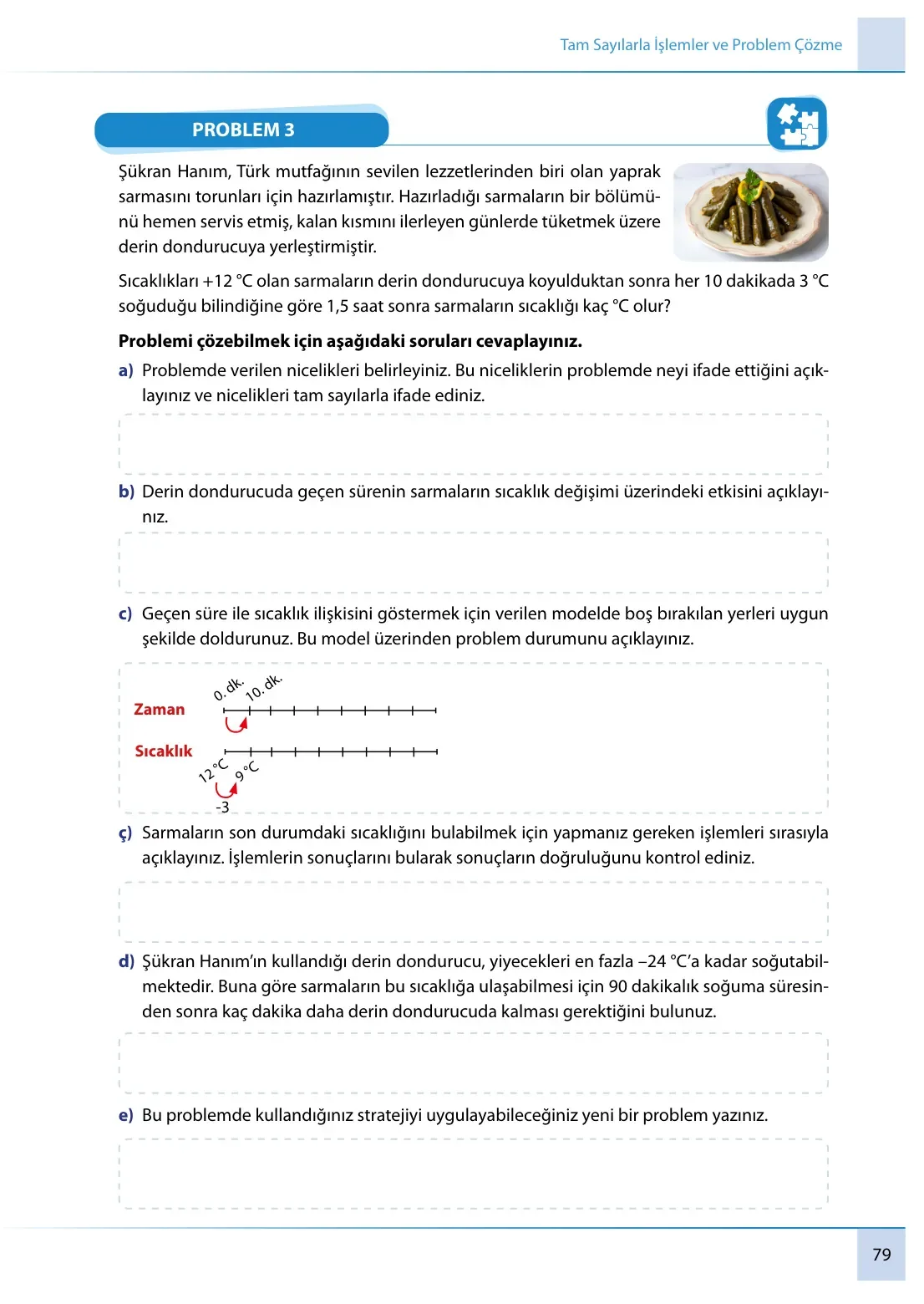 7. Sınıf Matematik Ders Kitabı Cevapları Meb Yayınları 1. Kitap Sayfa 79
