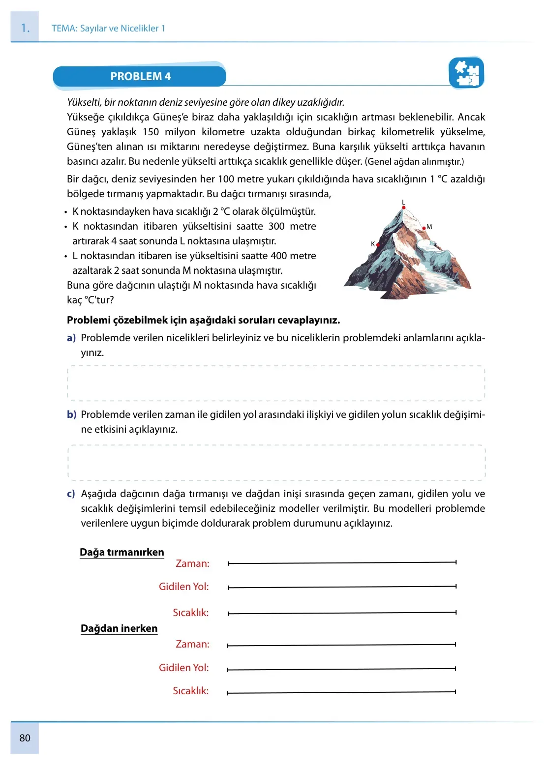 7. Sınıf Matematik Ders Kitabı Cevapları Meb Yayınları 1. Kitap Sayfa 80
