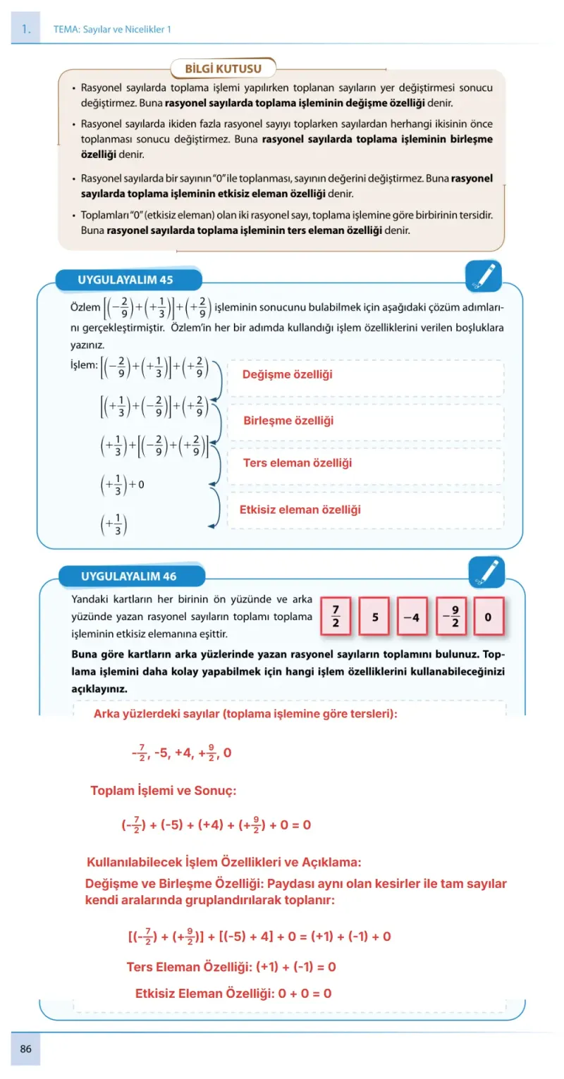 7. Sınıf Matematik Ders Kitabı Cevapları Meb Yayınları 1. Kitap Sayfa 86 Çözüm Görseli