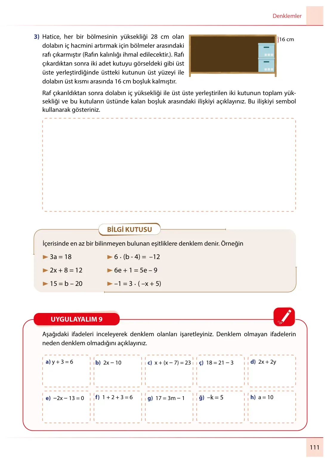 7. Sınıf Matematik Ders Kitabı Cevapları Meb Yayınları 2. Kitap Sayfa 111