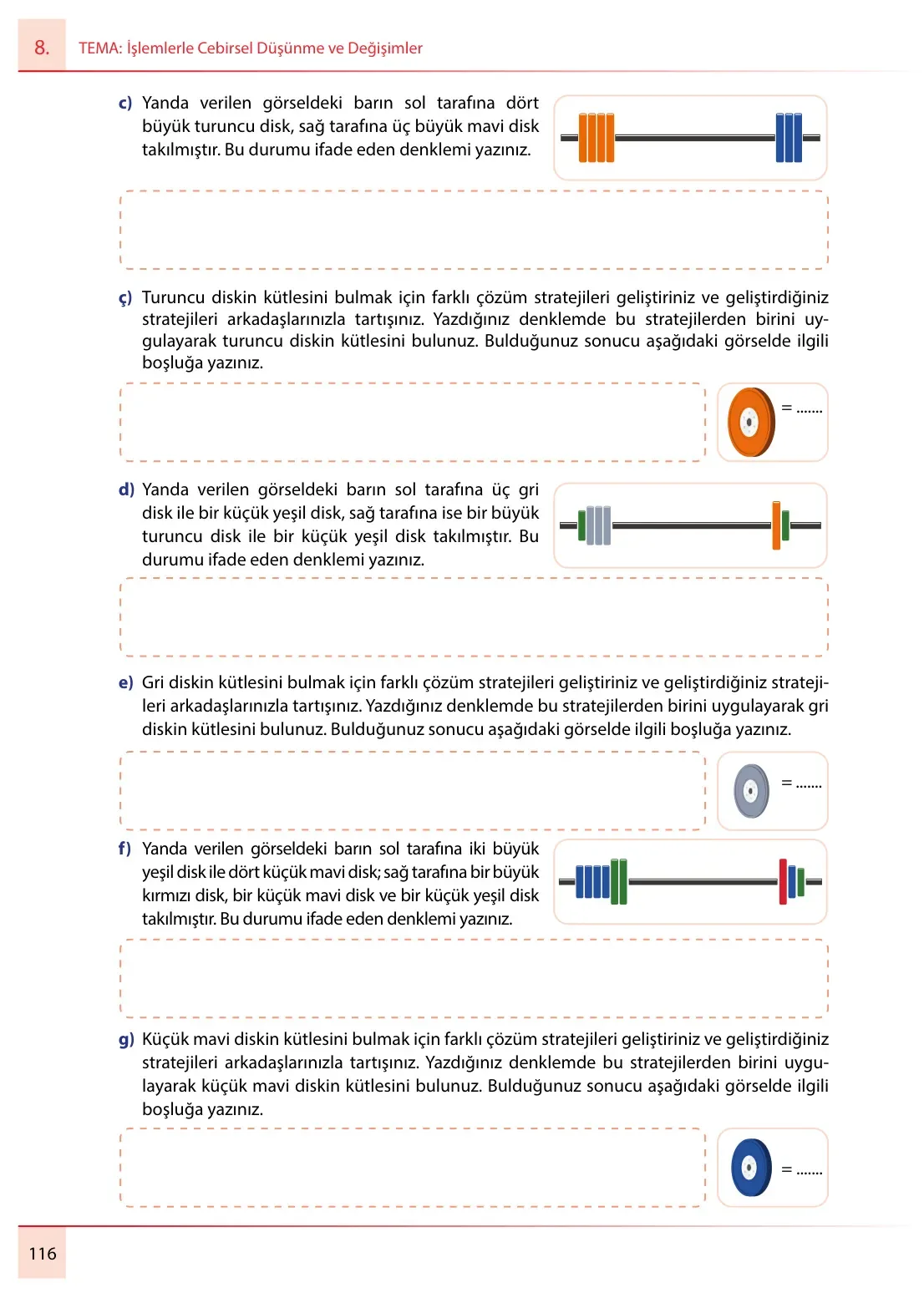 7. Sınıf Matematik Ders Kitabı Cevapları Meb Yayınları 2. Kitap Sayfa 116