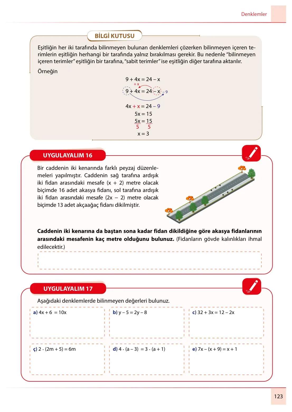 7. Sınıf Matematik Ders Kitabı Cevapları Meb Yayınları 2. Kitap Sayfa 123