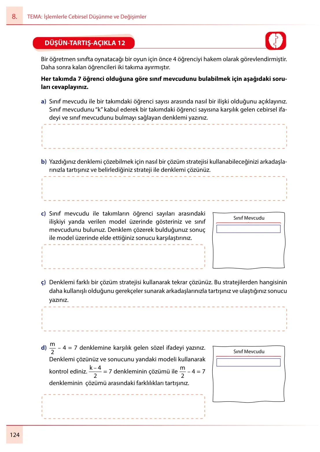 7. Sınıf Matematik Ders Kitabı Cevapları Meb Yayınları 2. Kitap Sayfa 124