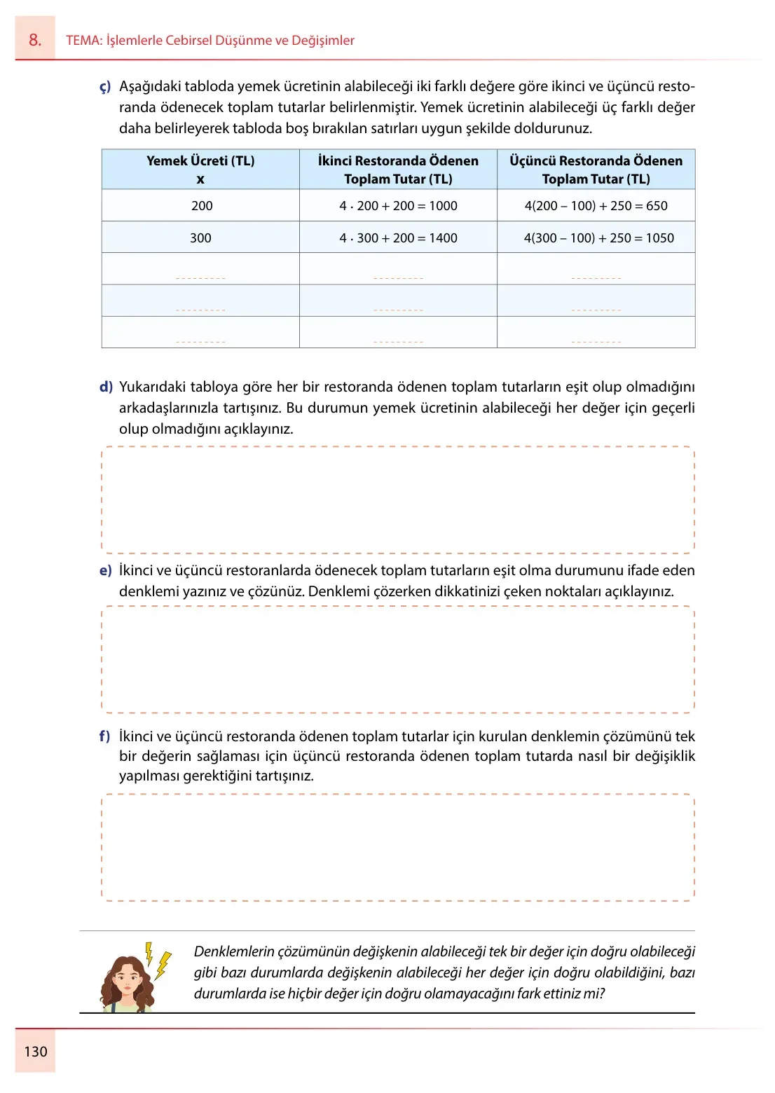 7. Sınıf Matematik Ders Kitabı Cevapları Meb Yayınları 2. Kitap Sayfa 130