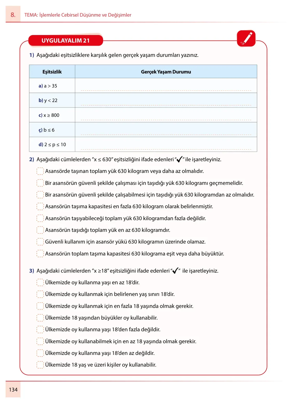 7. Sınıf Matematik Ders Kitabı Cevapları Meb Yayınları 2. Kitap Sayfa 134