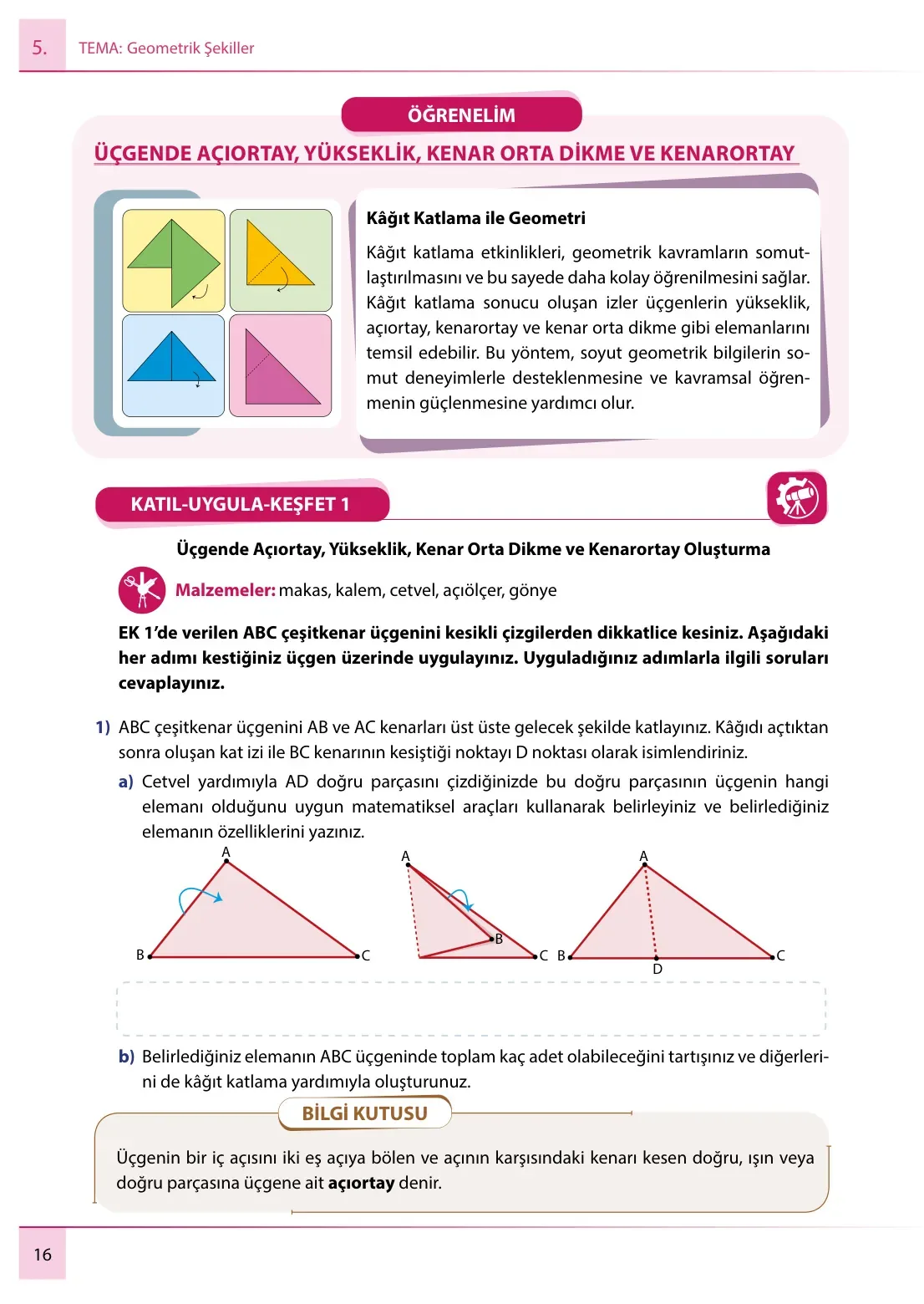 7. Sınıf Matematik Ders Kitabı Cevapları Meb Yayınları 2. Kitap Sayfa 16