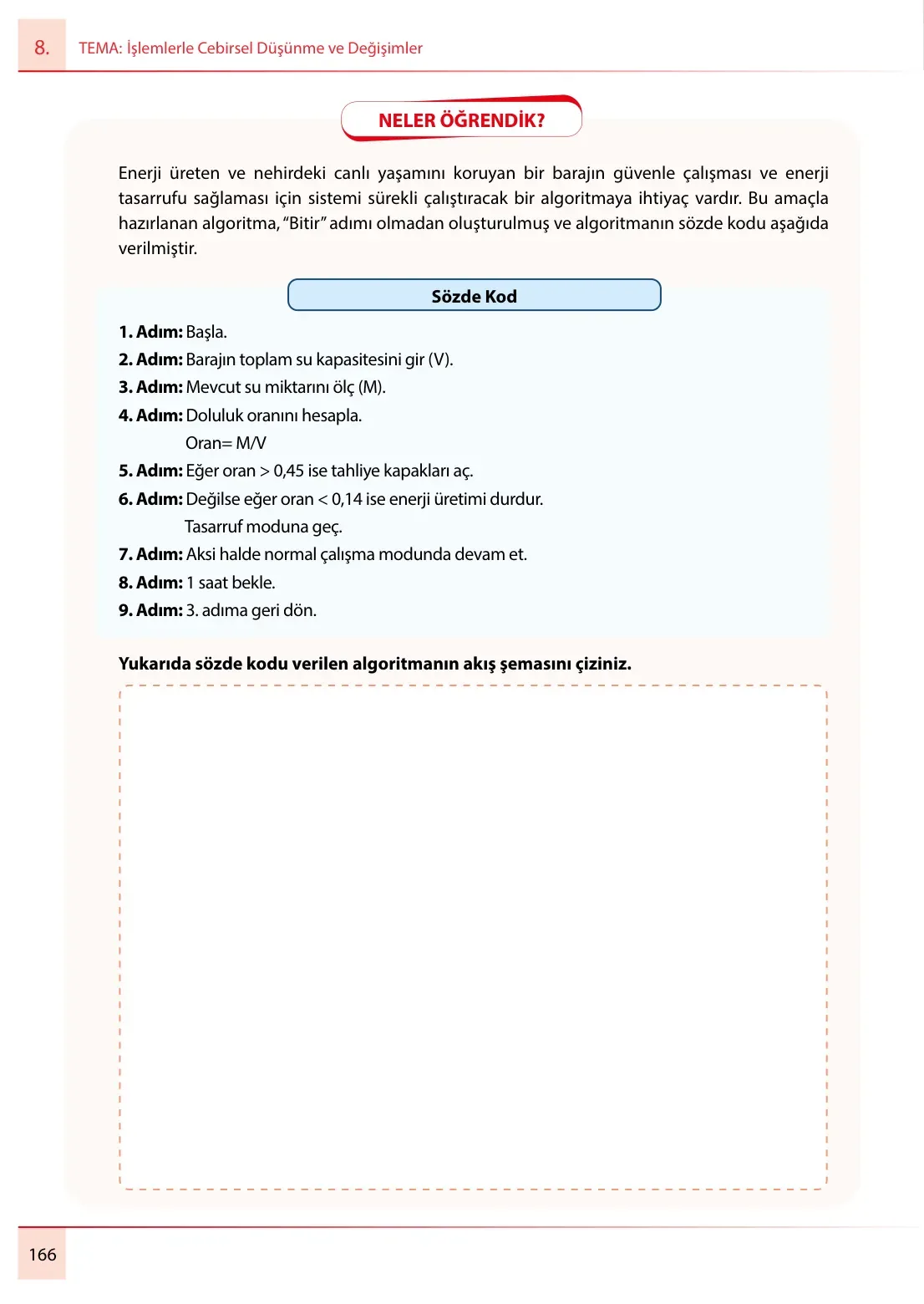 7. Sınıf Matematik Ders Kitabı Cevapları Meb Yayınları 2. Kitap Sayfa 166