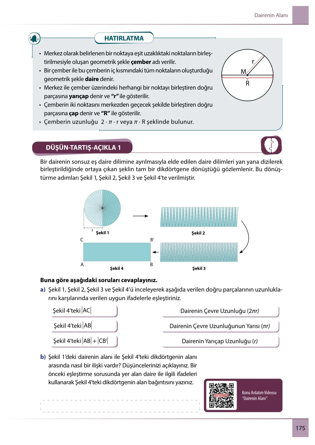 7. Sınıf Matematik Ders Kitabı Cevapları Meb Yayınları 2. Kitap Sayfa 175