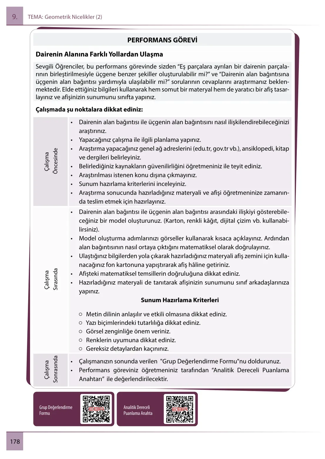 7. Sınıf Matematik Ders Kitabı Cevapları Meb Yayınları 2. Kitap Sayfa 178