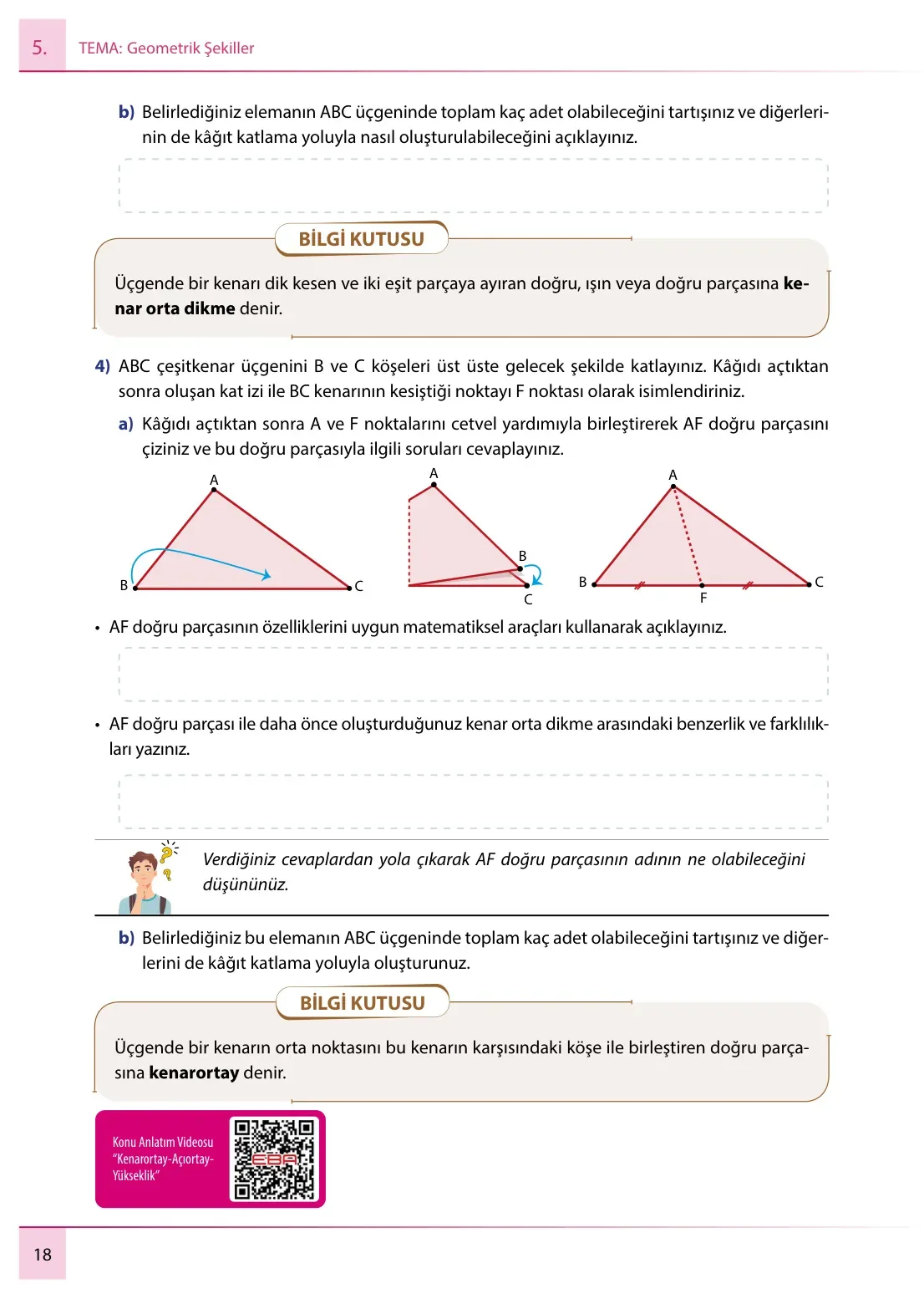 7. Sınıf Matematik Ders Kitabı Cevapları Meb Yayınları 2. Kitap Sayfa 18