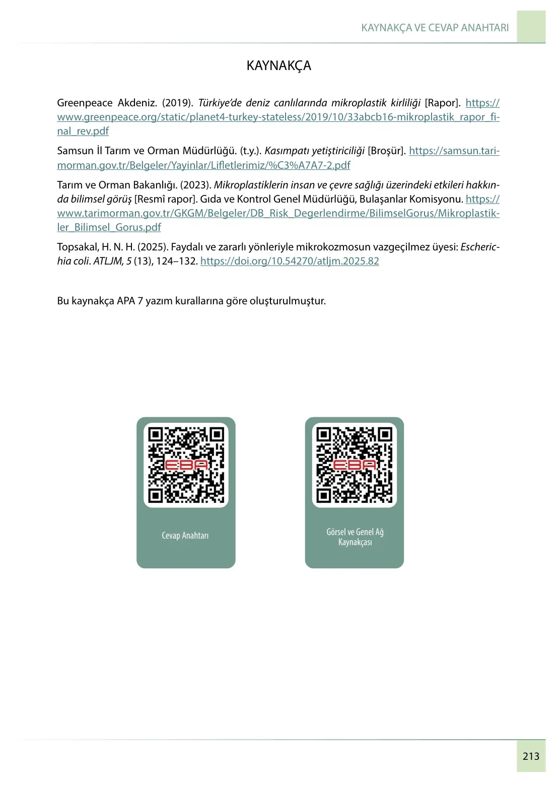 7. Sınıf Matematik Ders Kitabı Cevapları Meb Yayınları 2. Kitap Sayfa 213