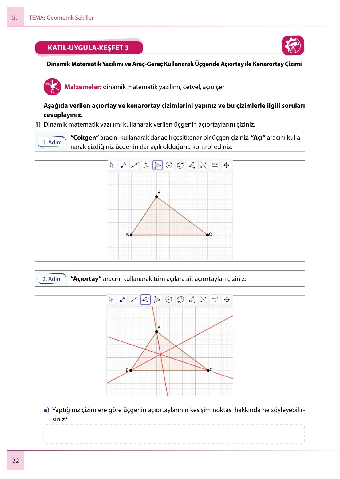 7. Sınıf Matematik Ders Kitabı Cevapları Meb Yayınları 2. Kitap Sayfa 22