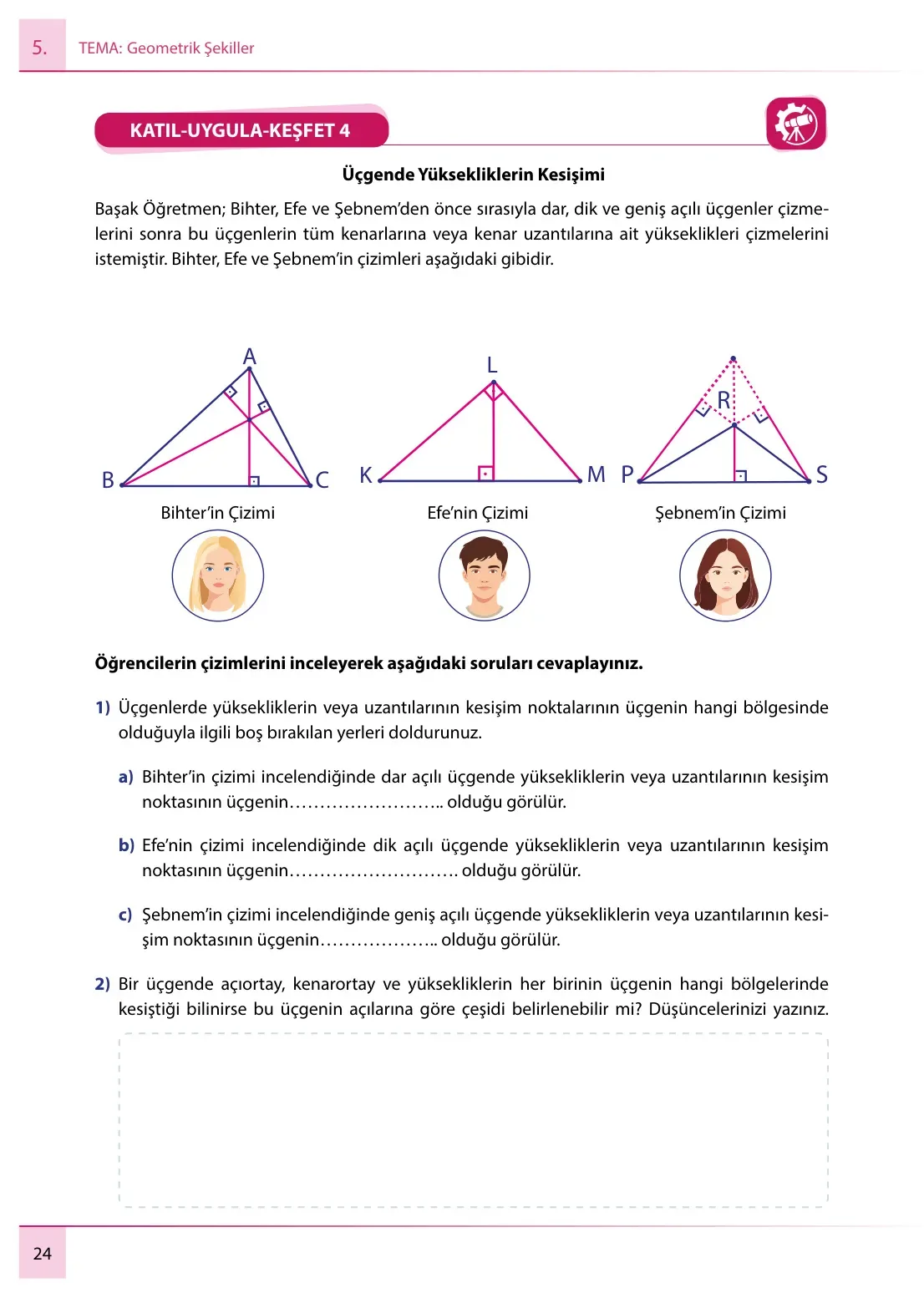 7. Sınıf Matematik Ders Kitabı Cevapları Meb Yayınları 2. Kitap Sayfa 24