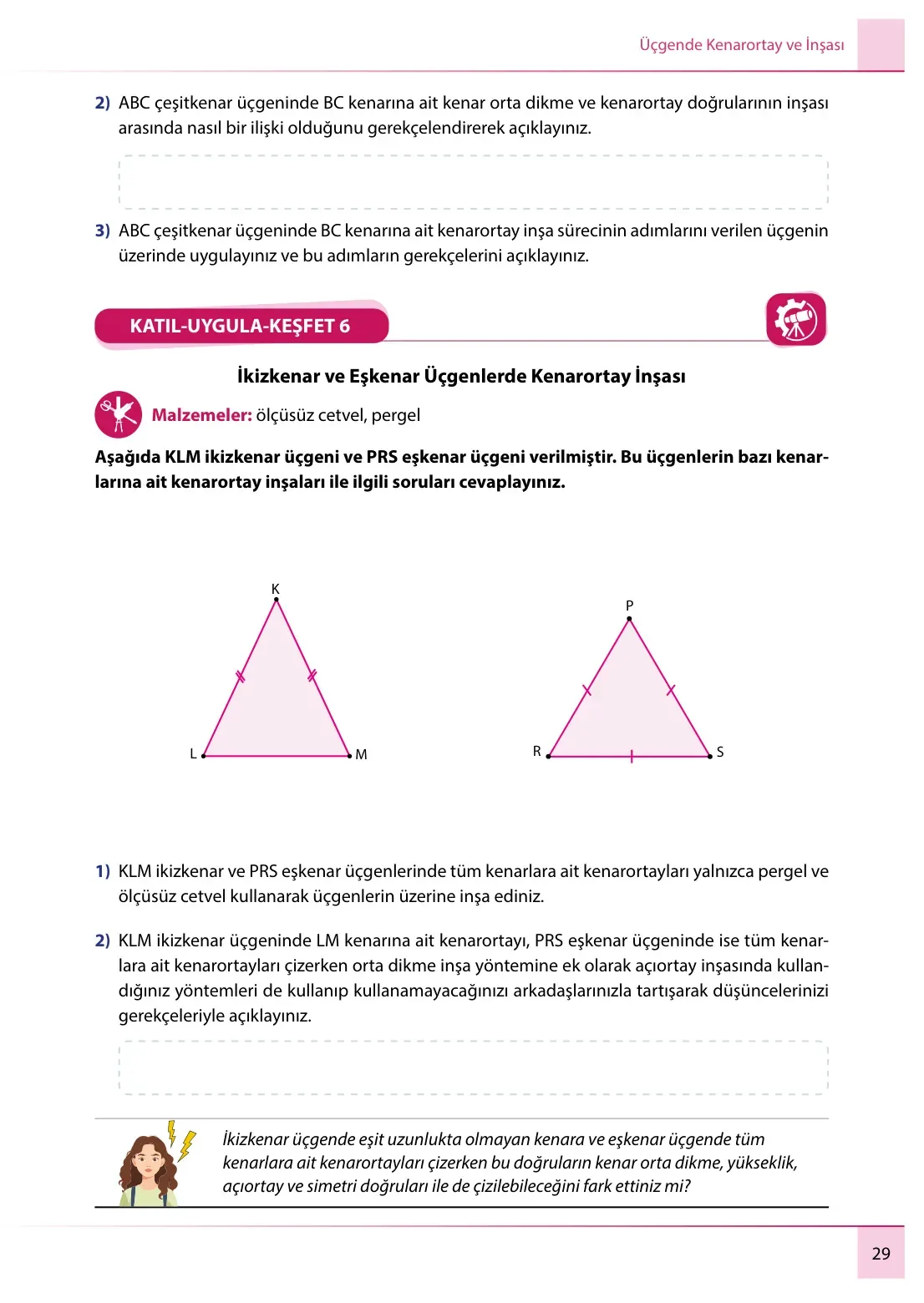 7. Sınıf Matematik Ders Kitabı Cevapları Meb Yayınları 2. Kitap Sayfa 29