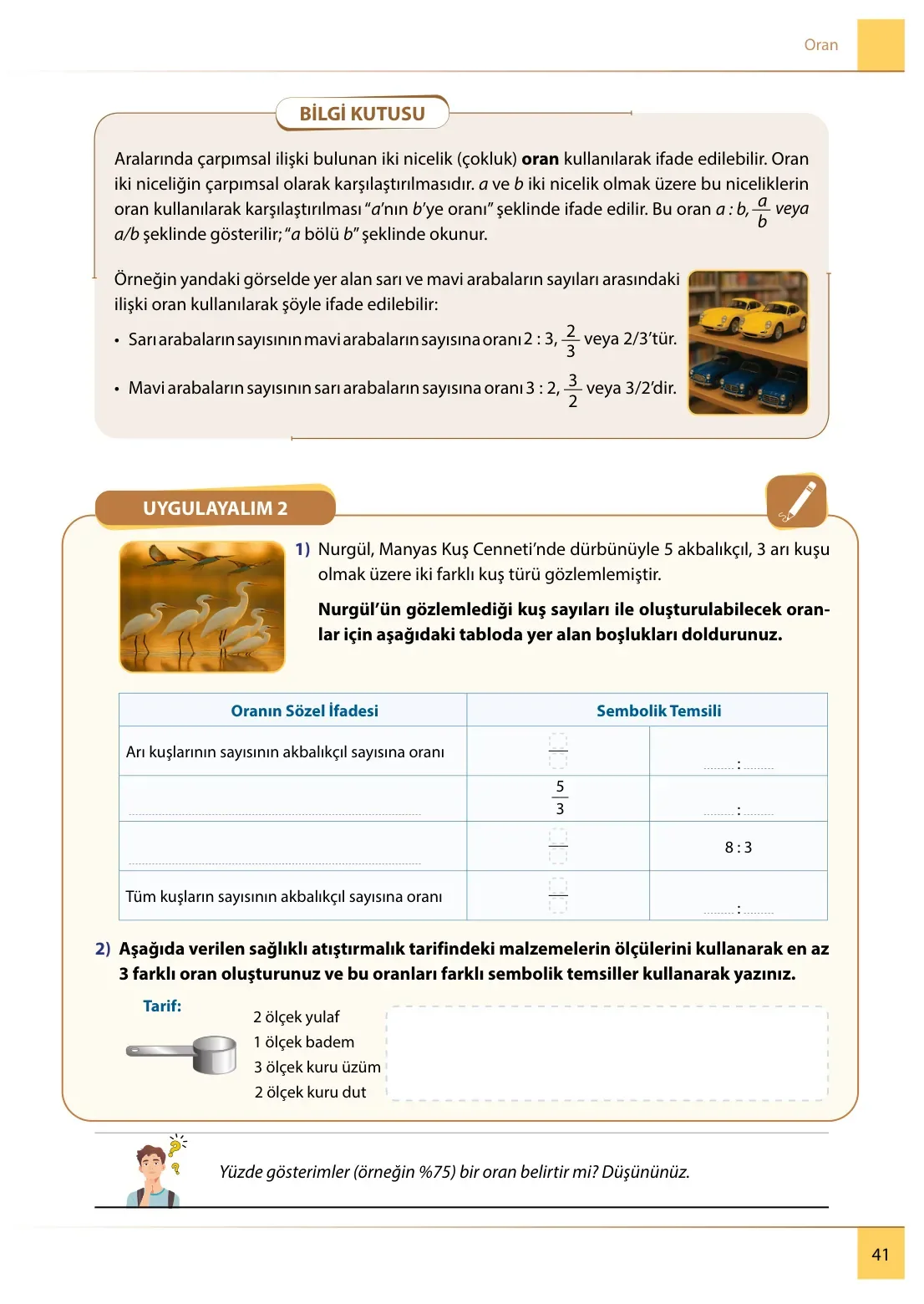 7. Sınıf Matematik Ders Kitabı Cevapları Meb Yayınları 2. Kitap Sayfa 41