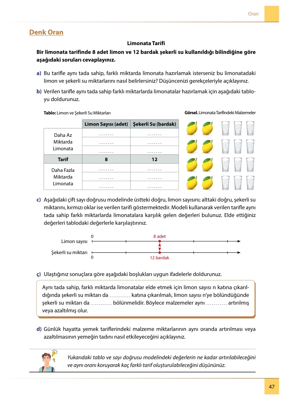 7. Sınıf Matematik Ders Kitabı Cevapları Meb Yayınları 2. Kitap Sayfa 47