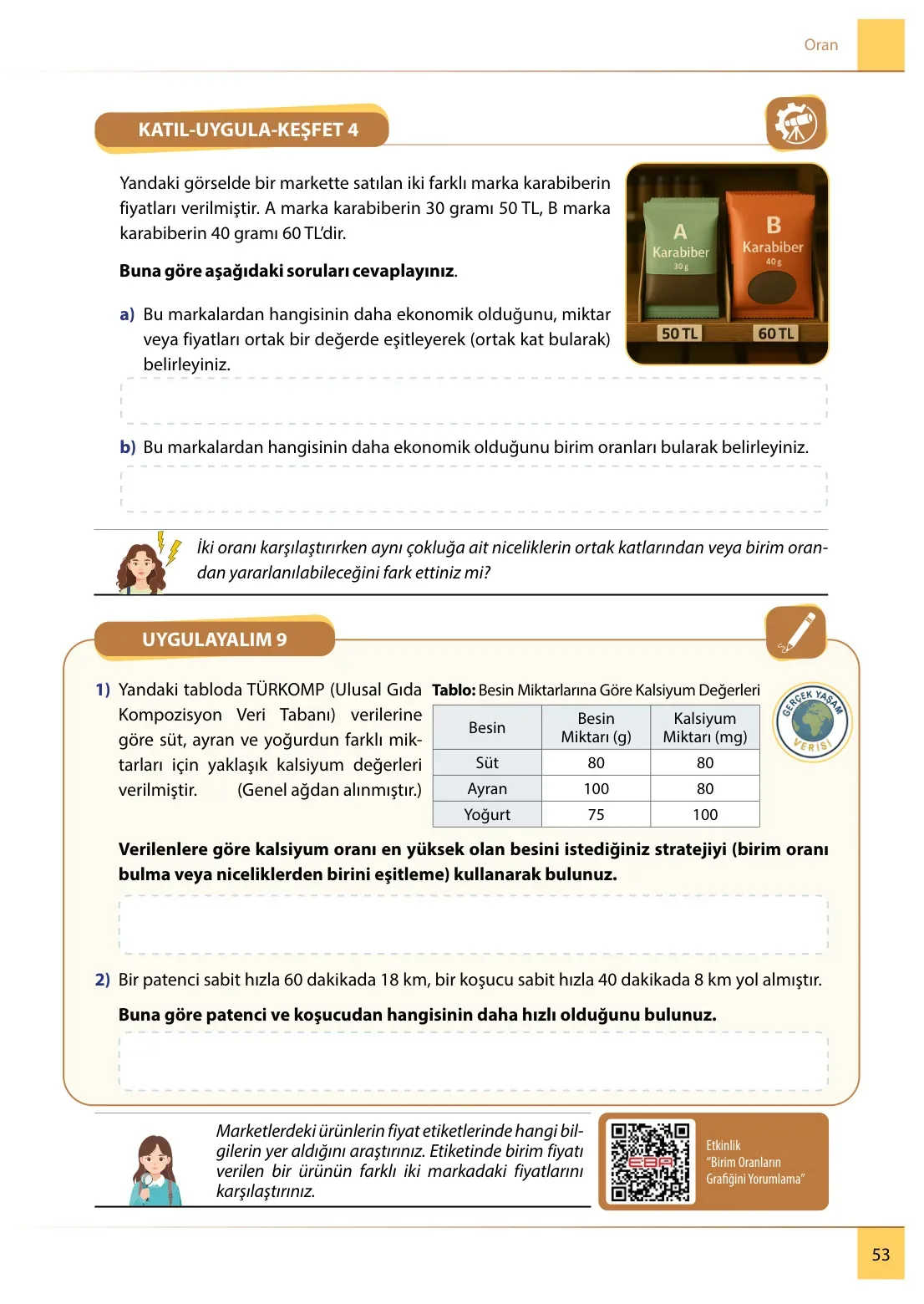 7. Sınıf Matematik Ders Kitabı Cevapları Meb Yayınları 2. Kitap Sayfa 53