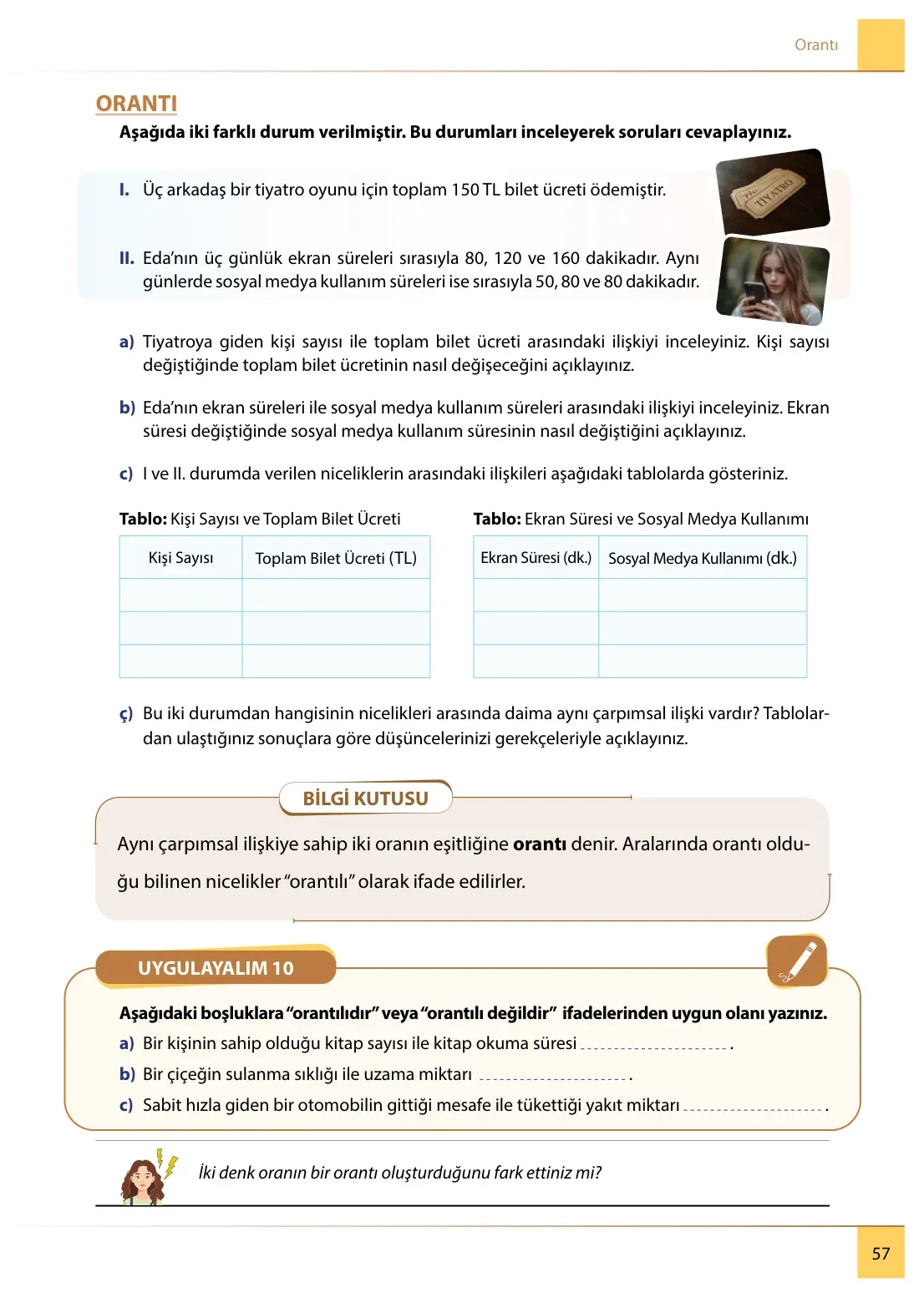 7. Sınıf Matematik Ders Kitabı Cevapları Meb Yayınları 2. Kitap Sayfa 57
