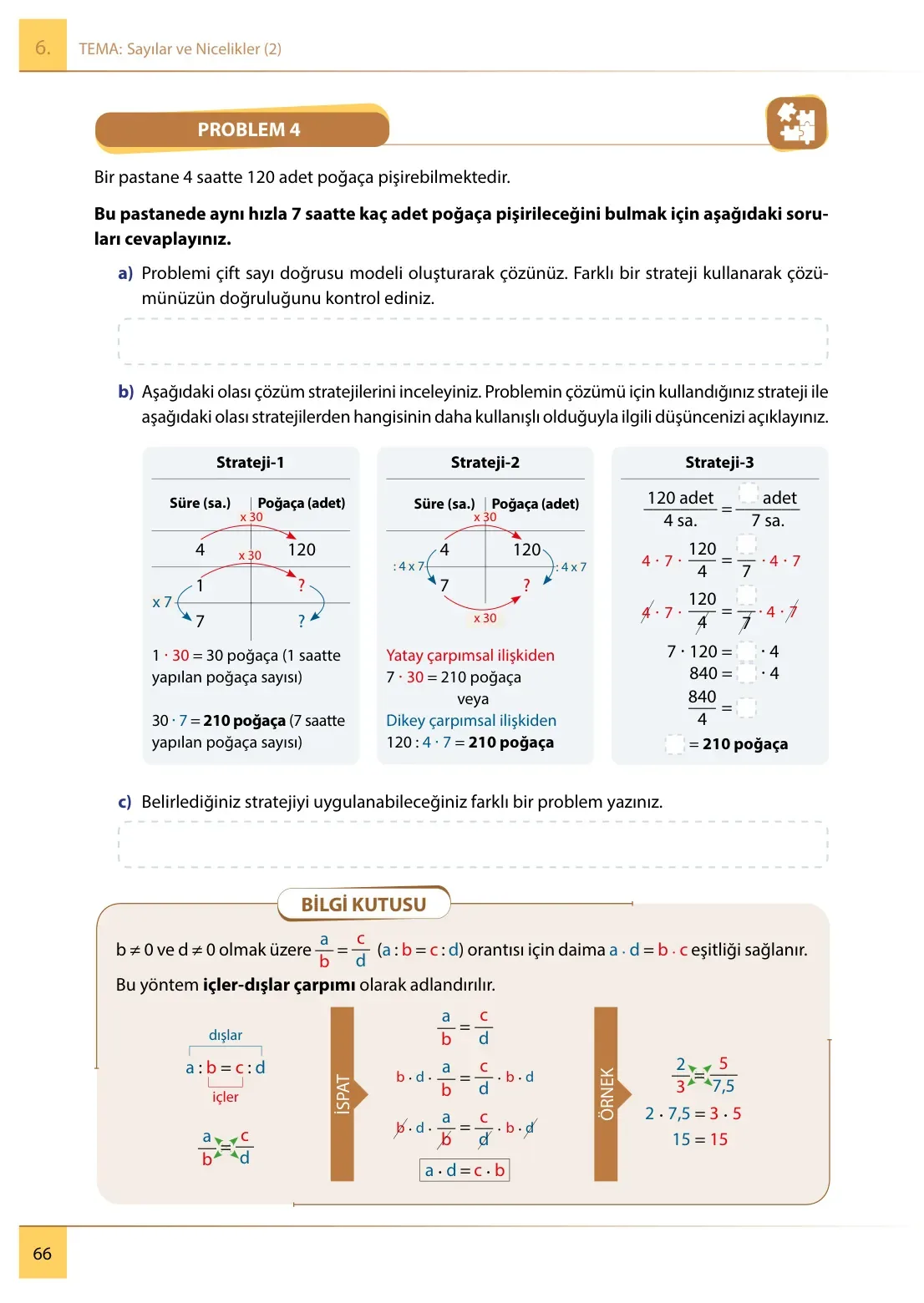 7. Sınıf Matematik Ders Kitabı Cevapları Meb Yayınları 2. Kitap Sayfa 66