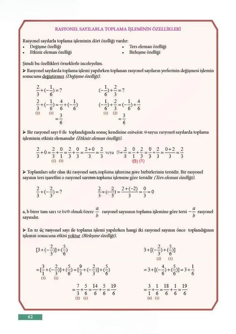 7. Sınıf Matematik Ders Kitabı Cevapları Meb Yayınları Sayfa 62 Çözüm Görseli