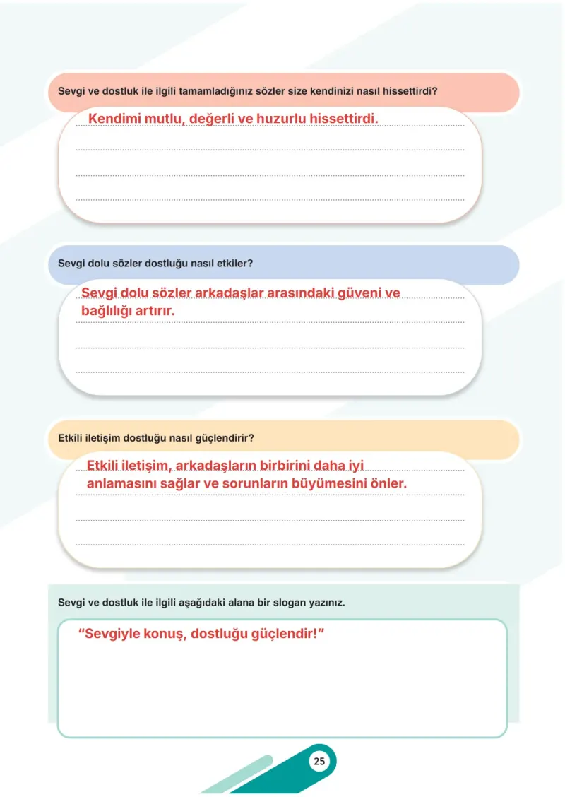 7. Sınıf Sosyal Bilgiler Ders Kitabı Cevapları Meb Yayınları 1. Kitap Sayfa 25 Çözüm Görseli