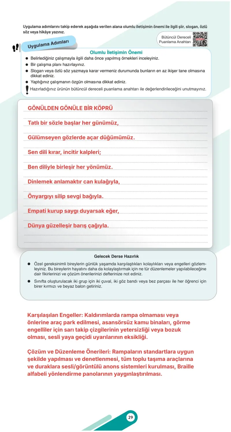 7. Sınıf Sosyal Bilgiler Ders Kitabı Cevapları Meb Yayınları 1. Kitap Sayfa 29 Çözüm Görseli