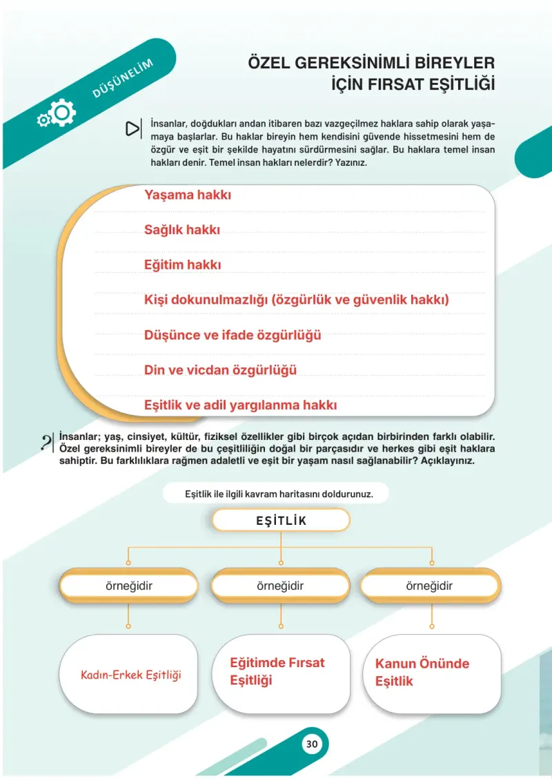 7. Sınıf Sosyal Bilgiler Ders Kitabı Cevapları Meb Yayınları 1. Kitap Sayfa 30 Çözüm Görseli