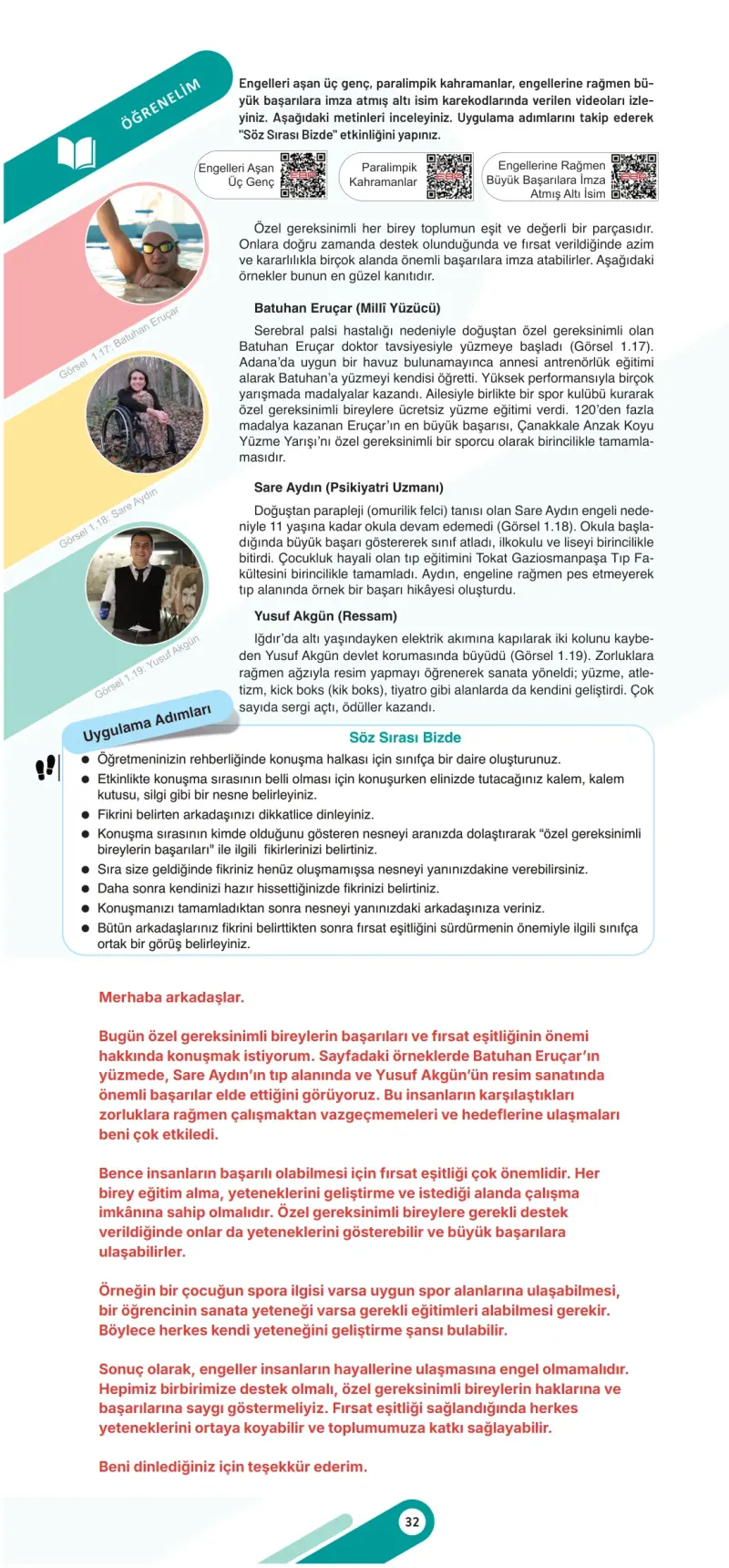 7. Sınıf Sosyal Bilgiler Ders Kitabı Cevapları Meb Yayınları 1. Kitap Sayfa 32 Çözüm Görseli