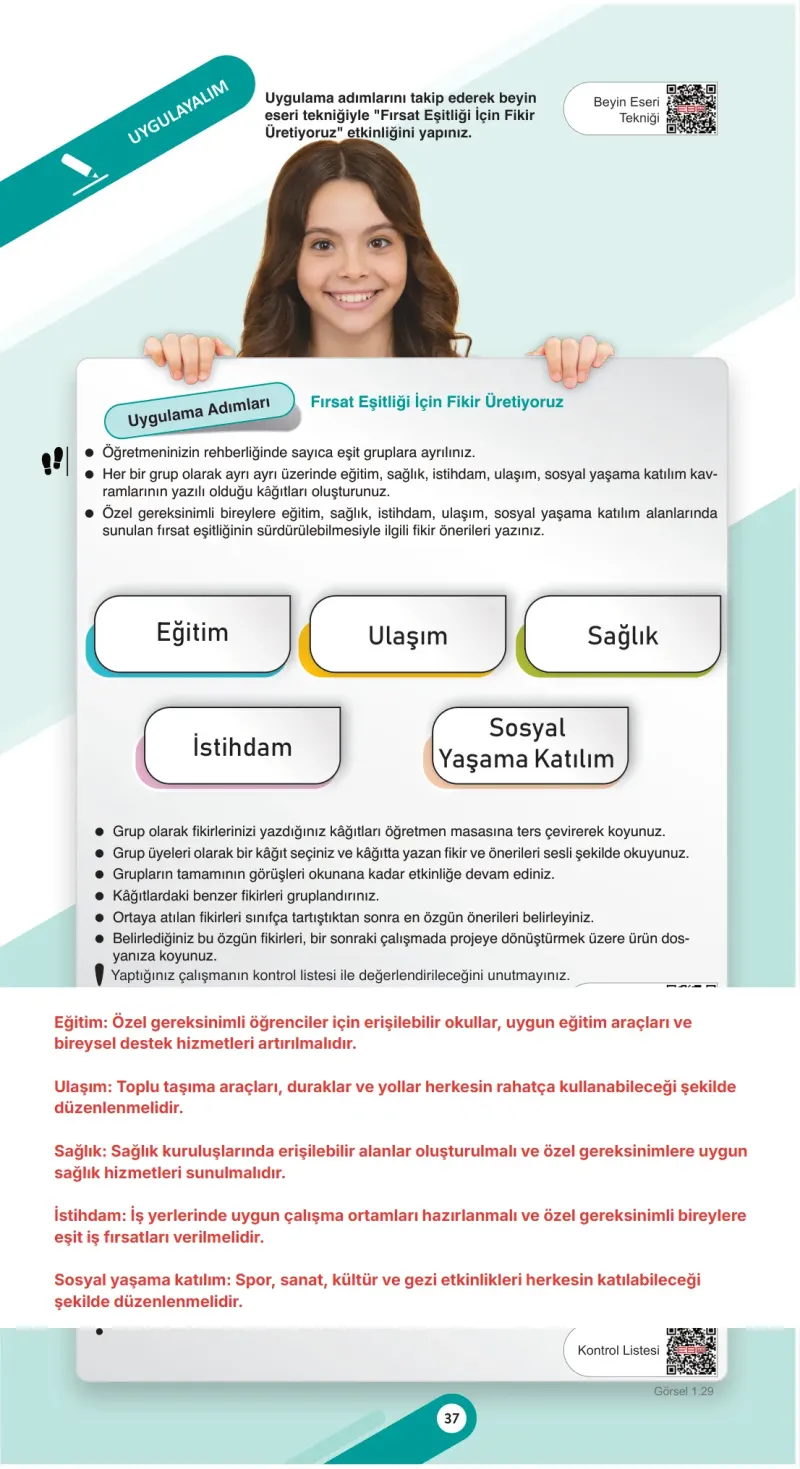 7. Sınıf Sosyal Bilgiler Ders Kitabı Cevapları Meb Yayınları 1. Kitap Sayfa 37 Çözüm Görseli