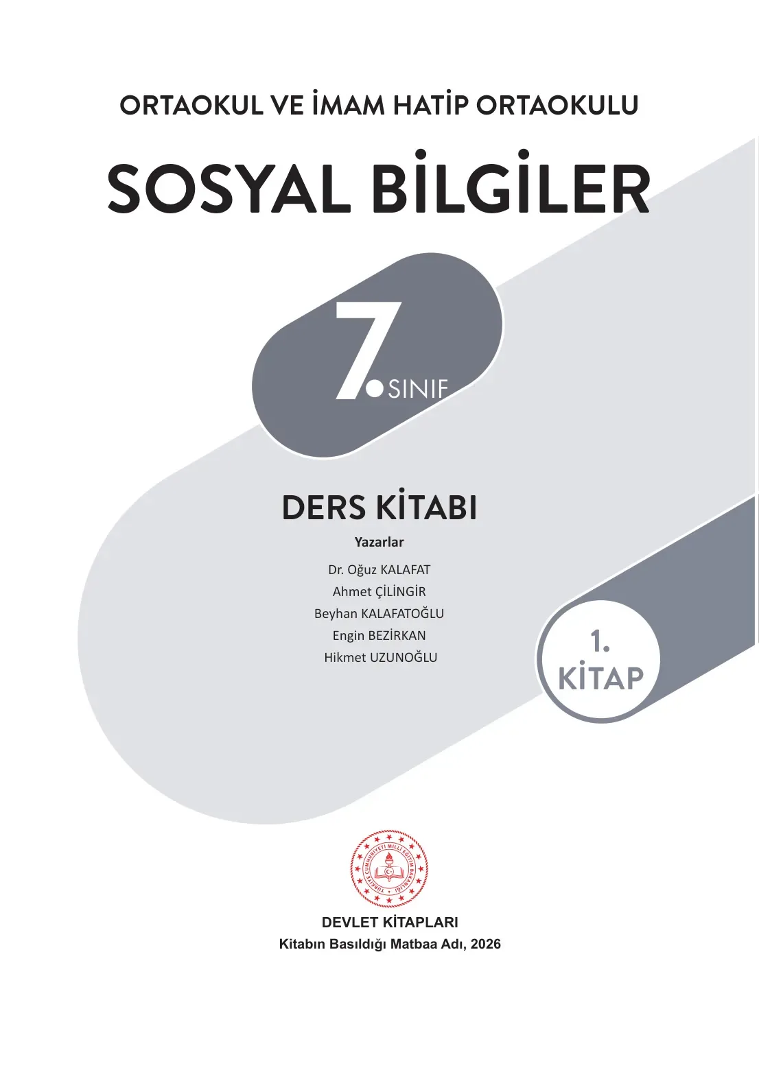 7. Sınıf Sosyal Bilgiler Ders Kitabı Cevapları Meb Yayınları 1. Kitap Sayfa 1
