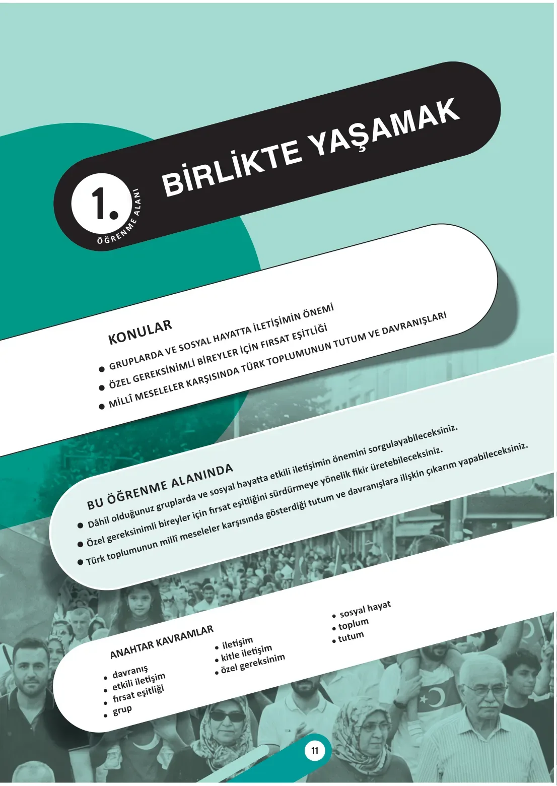 7. Sınıf Sosyal Bilgiler Ders Kitabı Cevapları Meb Yayınları 1. Kitap Sayfa 11