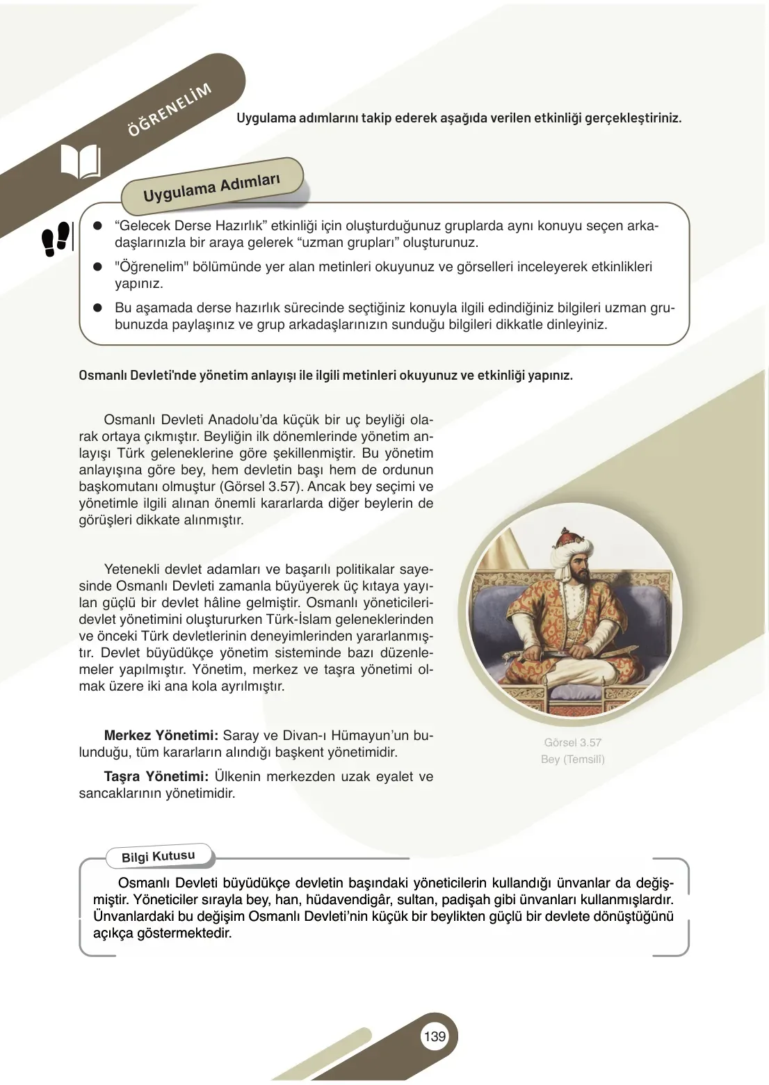 7. Sınıf Sosyal Bilgiler Ders Kitabı Cevapları Meb Yayınları 1. Kitap Sayfa 139