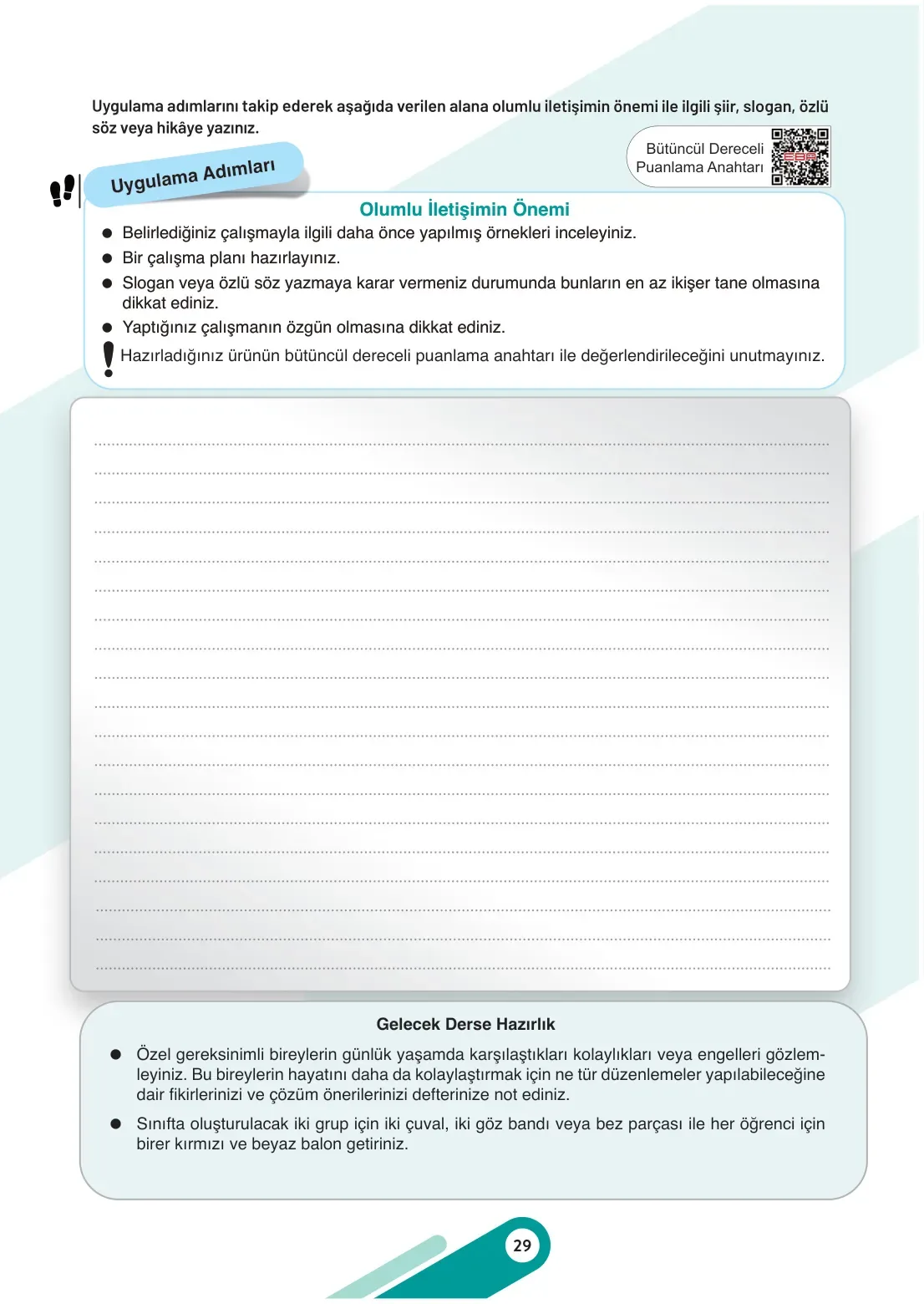 7. Sınıf Sosyal Bilgiler Ders Kitabı Cevapları Meb Yayınları 1. Kitap Sayfa 29