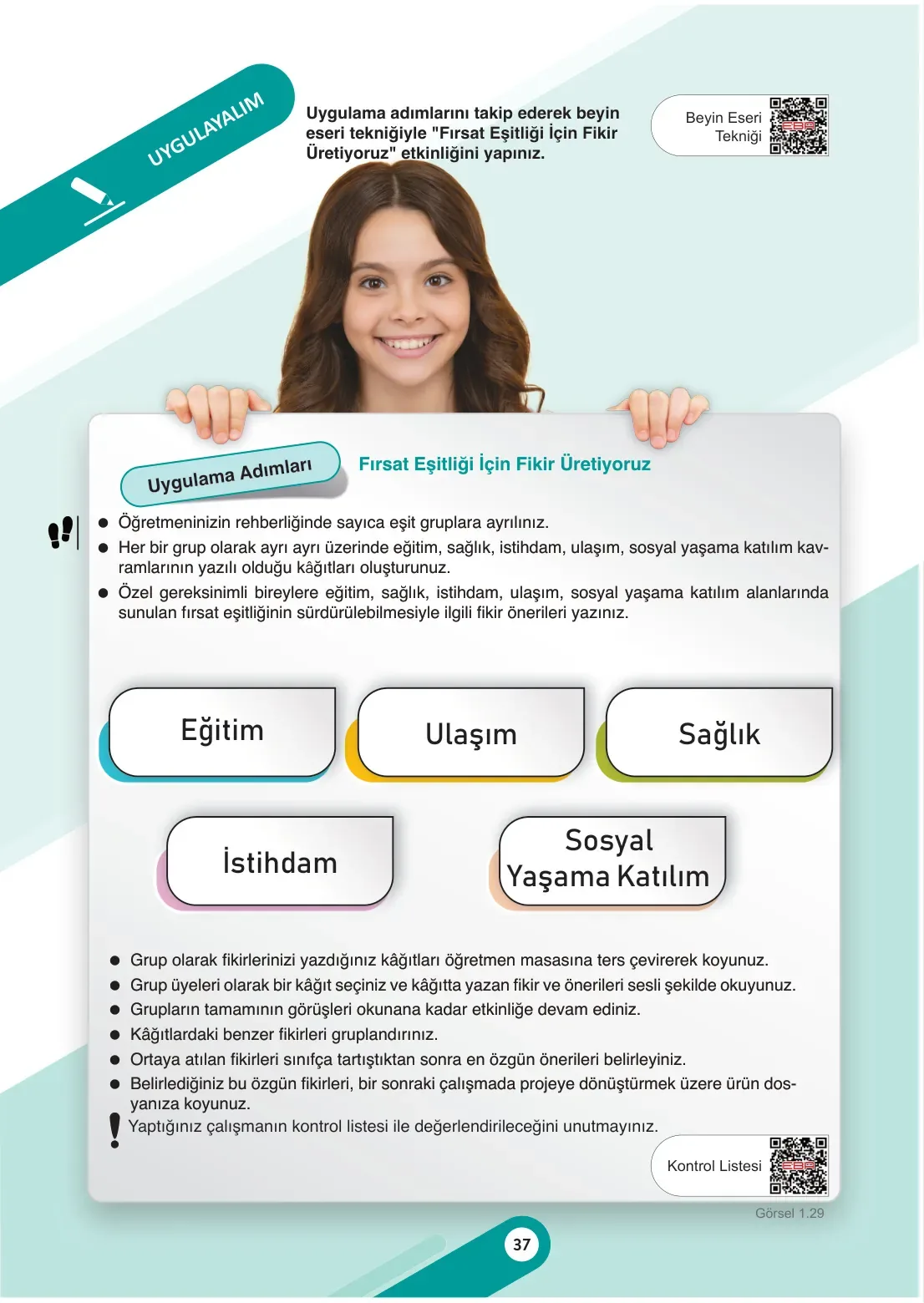 7. Sınıf Sosyal Bilgiler Ders Kitabı Cevapları Meb Yayınları 1. Kitap Sayfa 37