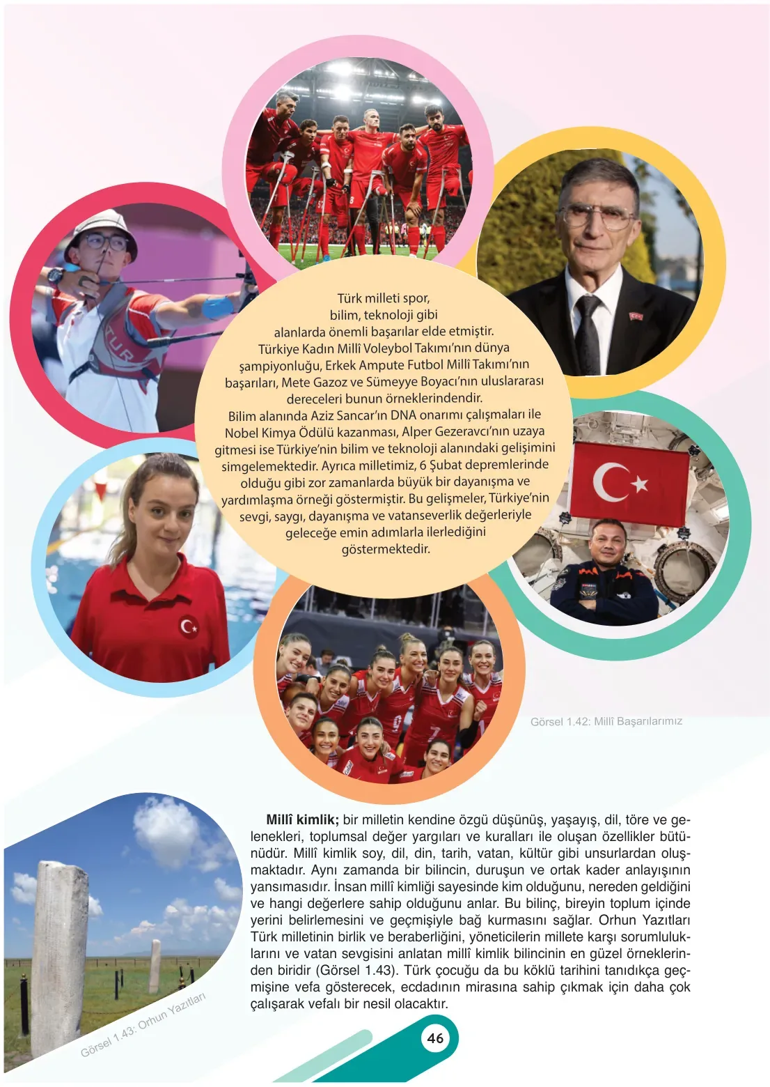 7. Sınıf Sosyal Bilgiler Ders Kitabı Cevapları Meb Yayınları 1. Kitap Sayfa 46